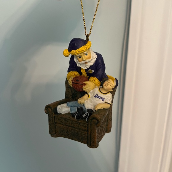 LA Lakers Christmas NBA Holiday Ornament - Picture 5 of 7